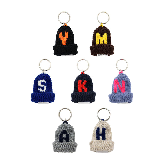 INFIELDER DESIGN : AC-132 ALPHABET KNIT KEYRING