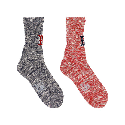 MLB×ROSTER SOX ：MLB-170 B3D MLB SOCKS - BOS