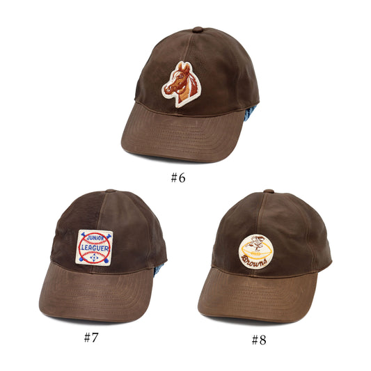 INF×TAMA SP : Deerskin Patch Cap - Brown (#6~#8)