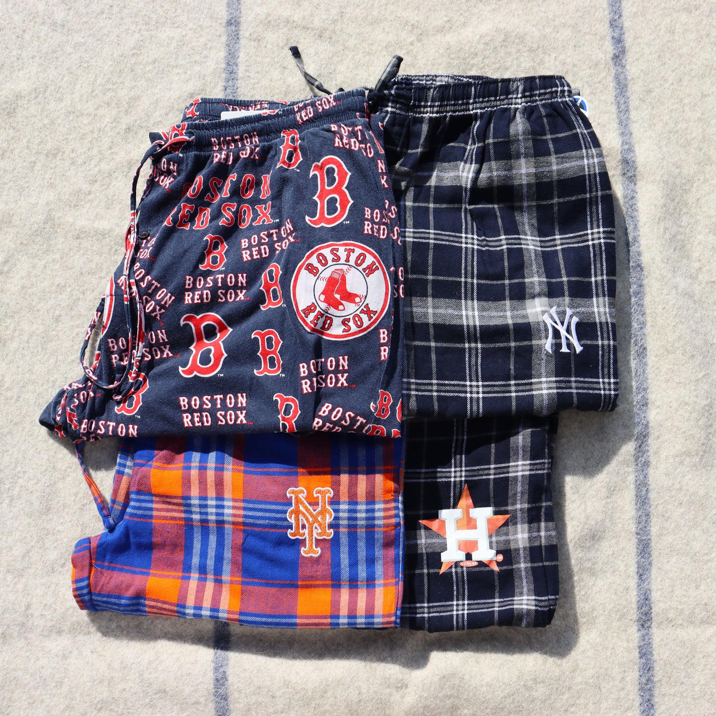 used : HOU Astros Check Pajama PT