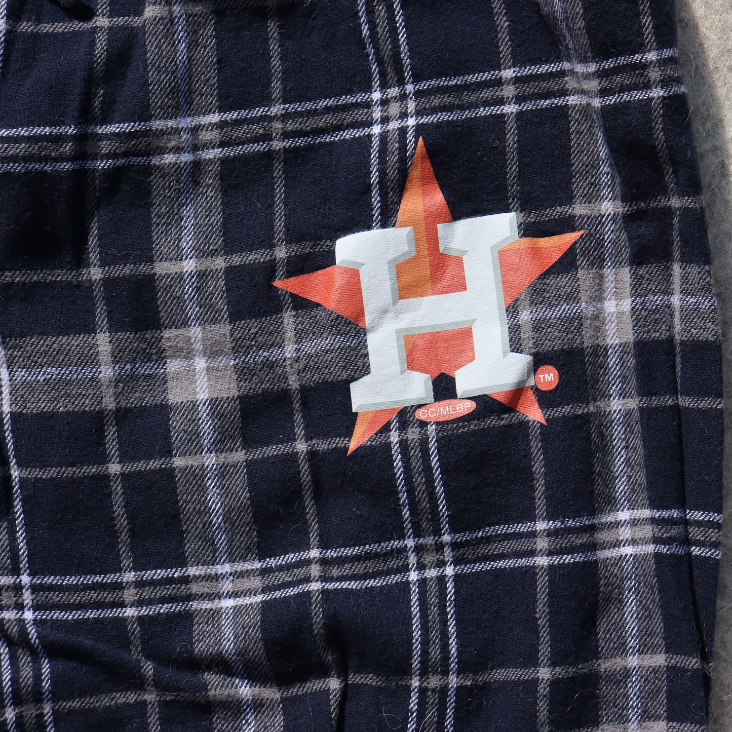 used : HOU Astros Check Pajama PT