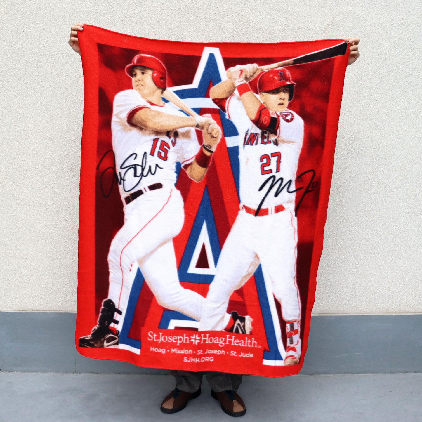 used : LA Angels TROUT & SALMON Blanket