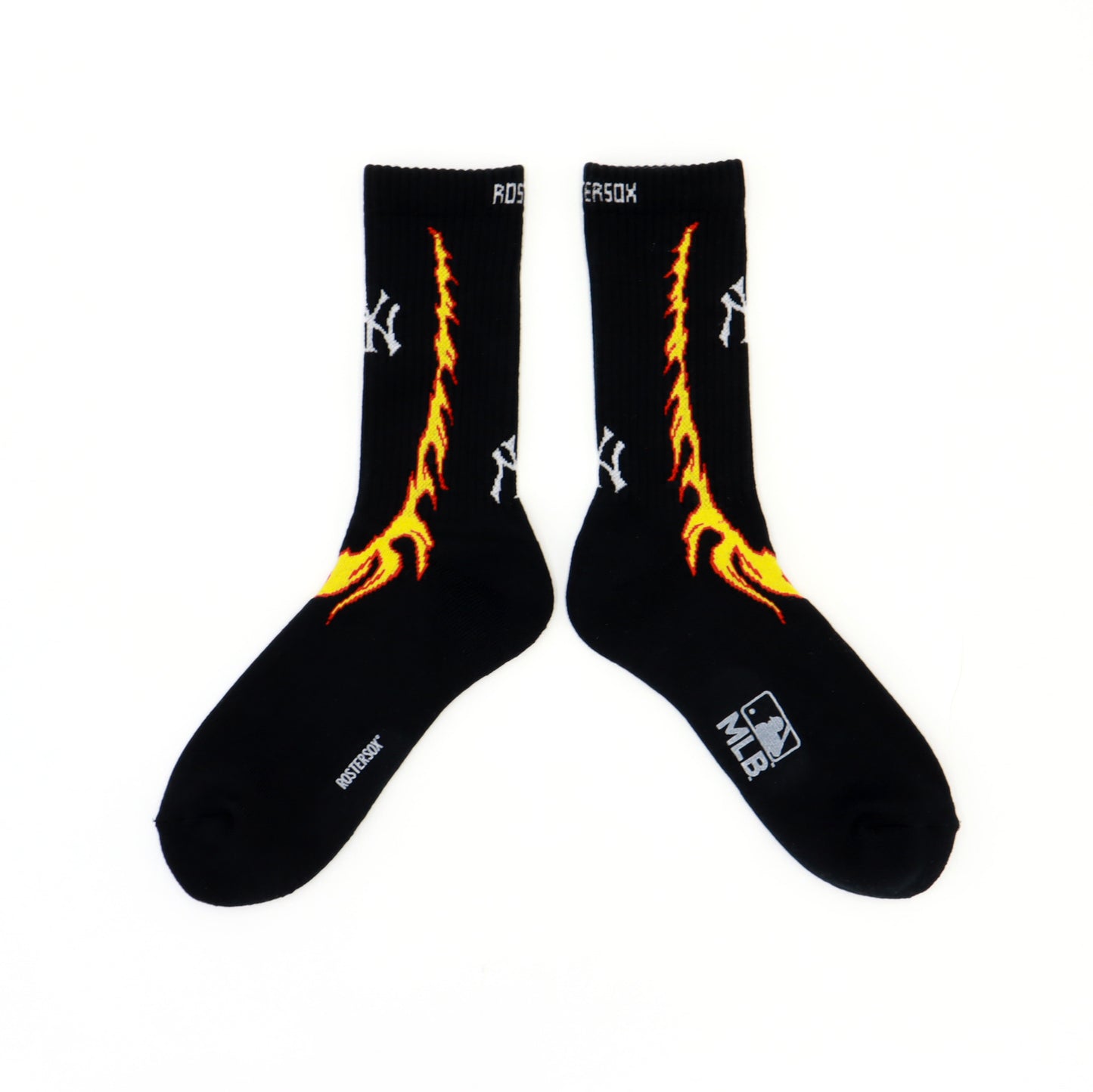 MLB×ROSTER SOX:MLB-173 MLB FIRE SOCKS