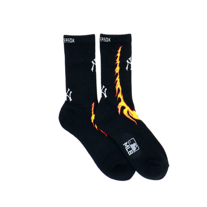 MLB×ROSTER SOX:MLB-173 MLB FIRE SOCKS