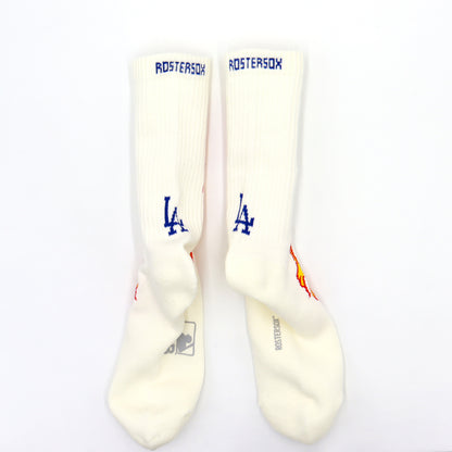 MLB×ROSTER SOX:MLB-173 MLB FIRE SOCKS