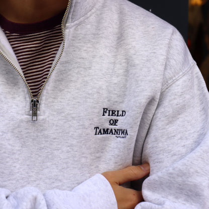 TAMANIWA : TMNW-195 FOT HALF ZIP SWEAT