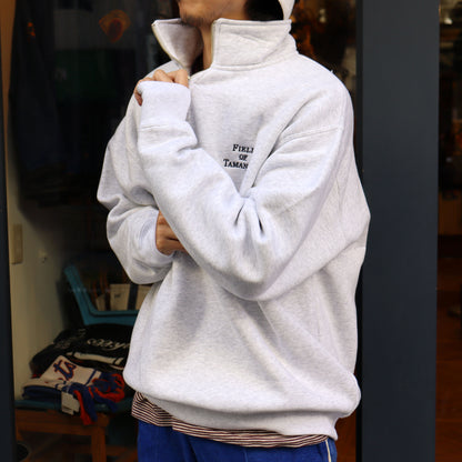 TAMANIWA : TMNW-195 FOT HALF ZIP SWEAT