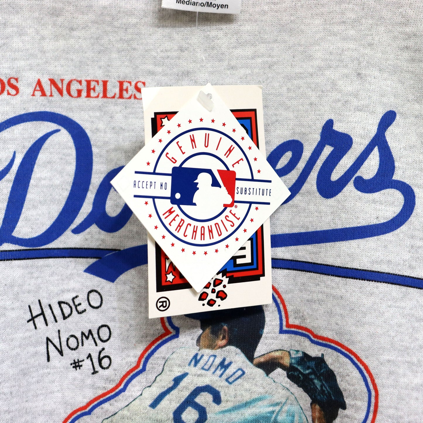 Dead Stock : (TULTEX) Dodgers "NOMO #16" SWEAT