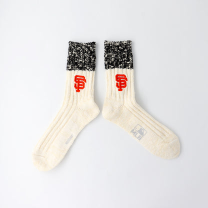 MLB×ROSTER SOX ：MLB-126 MLB COTTON SLUB SOCKS