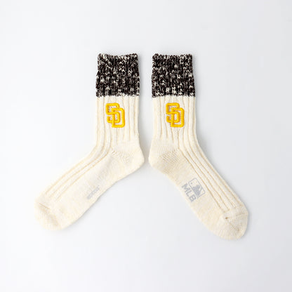 MLB×ROSTER SOX ：MLB-126 MLB COTTON SLUB SOCKS