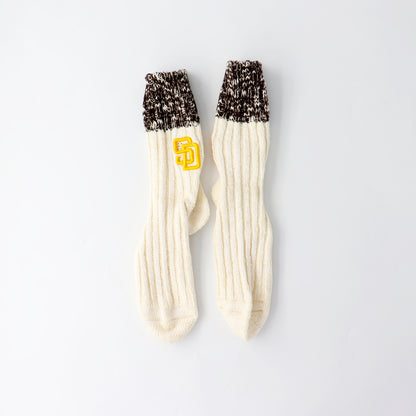 MLB×ROSTER SOX ：MLB-126 MLB COTTON SLUB SOCKS