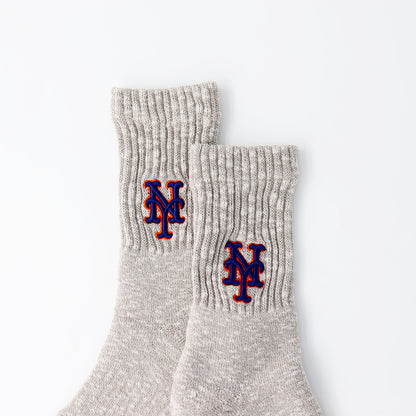 MLB×ROSTER SOX ：MLB-128 B3D MLB SOCKS - NYM