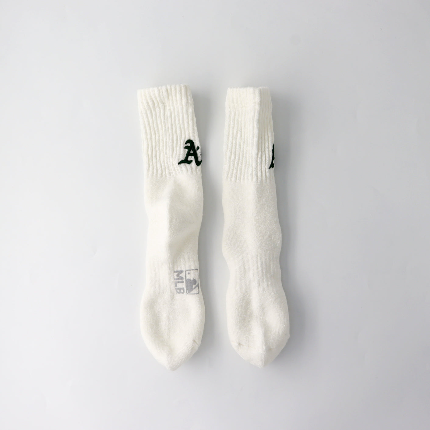 MLB×ROSTER SOX ：MLB-128 B3D MLB SOCKS - OAK