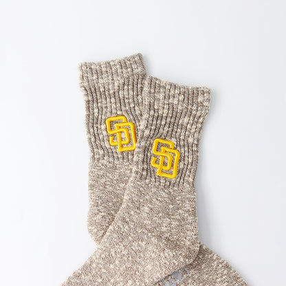 MLB×ROSTER SOX ：MLB-128 B3D MLB SOCKS - SDP