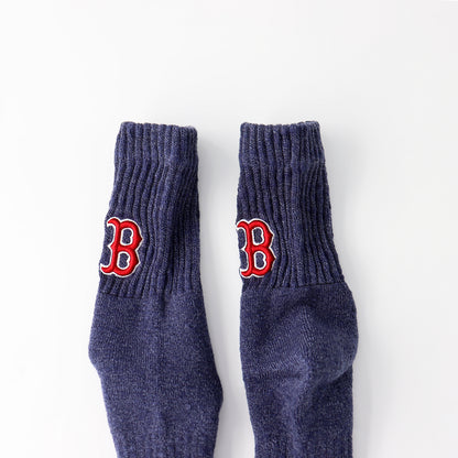 MLB×ROSTER SOX ：MLB-128 B3D MLB SOCKS - BOS