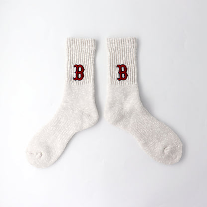 MLB×ROSTER SOX ：MLB-128 B3D MLB SOCKS - BOS