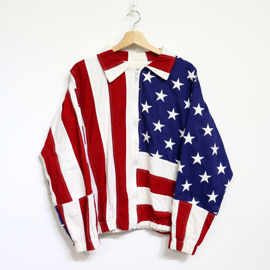 Used: US Flag Full Zipper JK