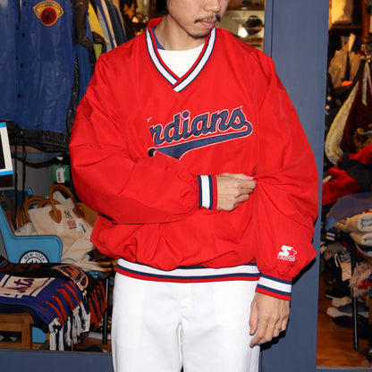 Used: (Starter) Indians Stadium JK [Scratches on the hem]