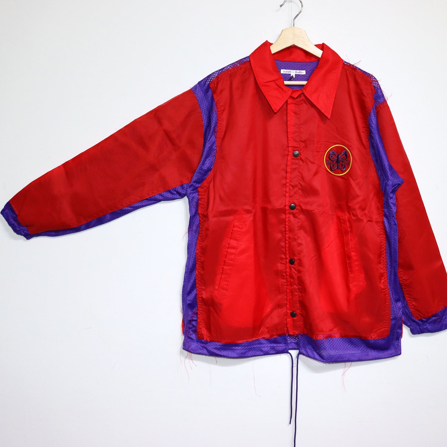 Rebuild by Needles：Coach Jacket -> Covered Jacket  - [RED]