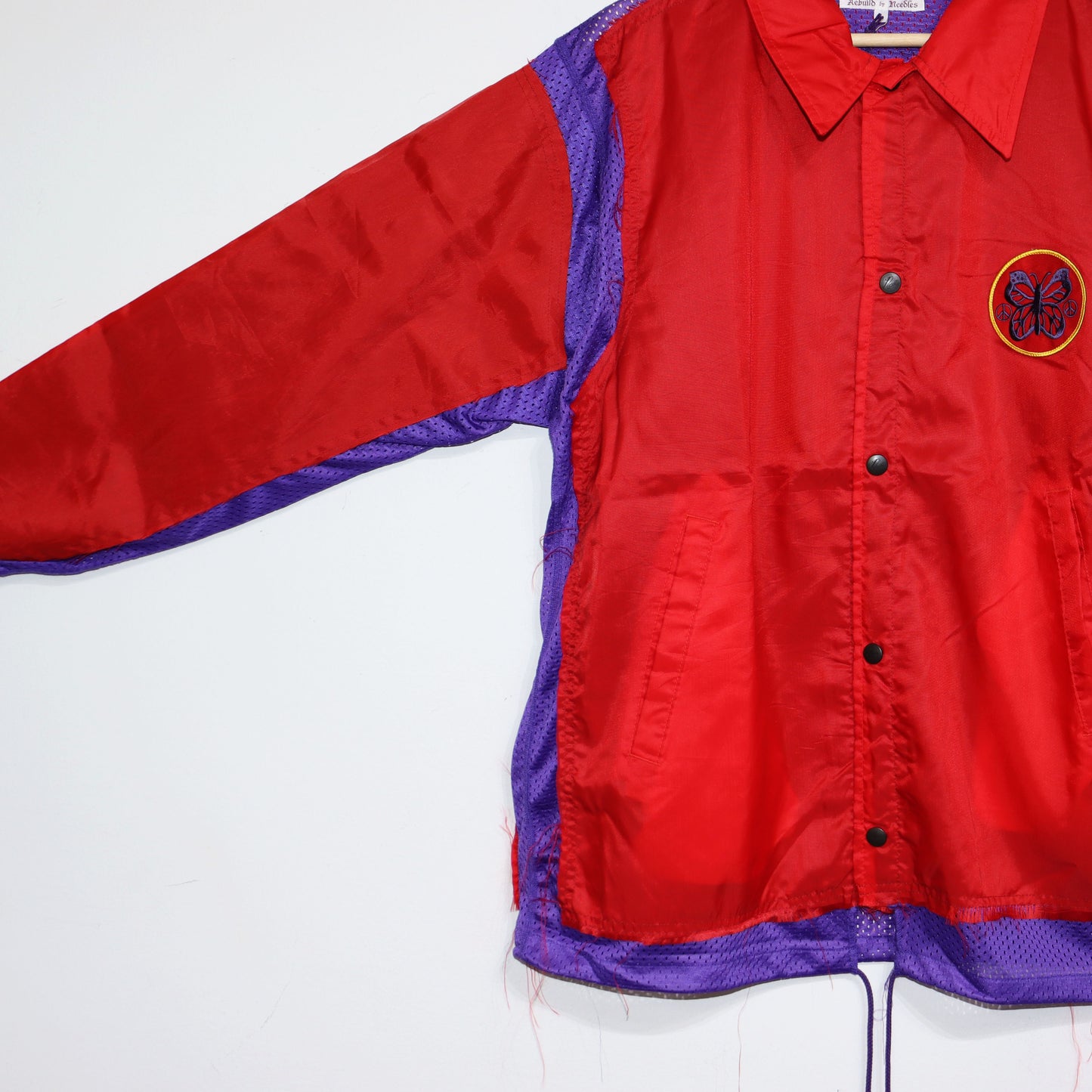 Rebuild by Needles：Coach Jacket -> Covered Jacket  - [RED]