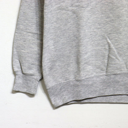 COPYCAT : USATA 1/2 ZIP SWEAT SHIRT - ASH