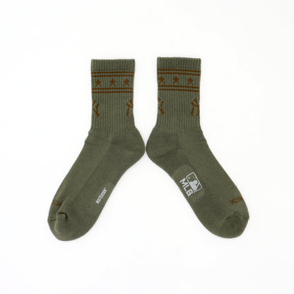 MLB×ROSTER SOX ：MLB-177 MLB CAL SOCKS