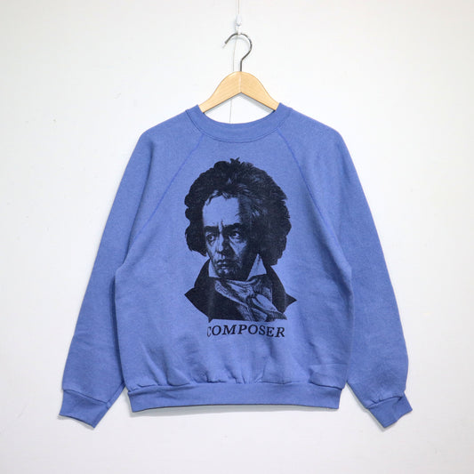 COPYCAT: "Composer" Sweat Shirt - Grey [Stained]