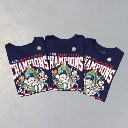 used : Braves 2021 Champions Kids Tee