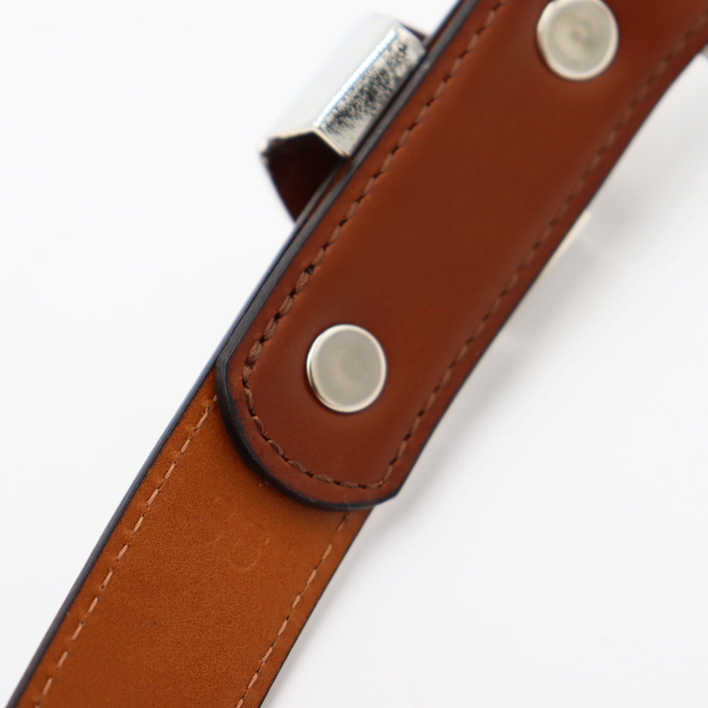 Needles : Papillon Western Tip Belt - Steer Leather.