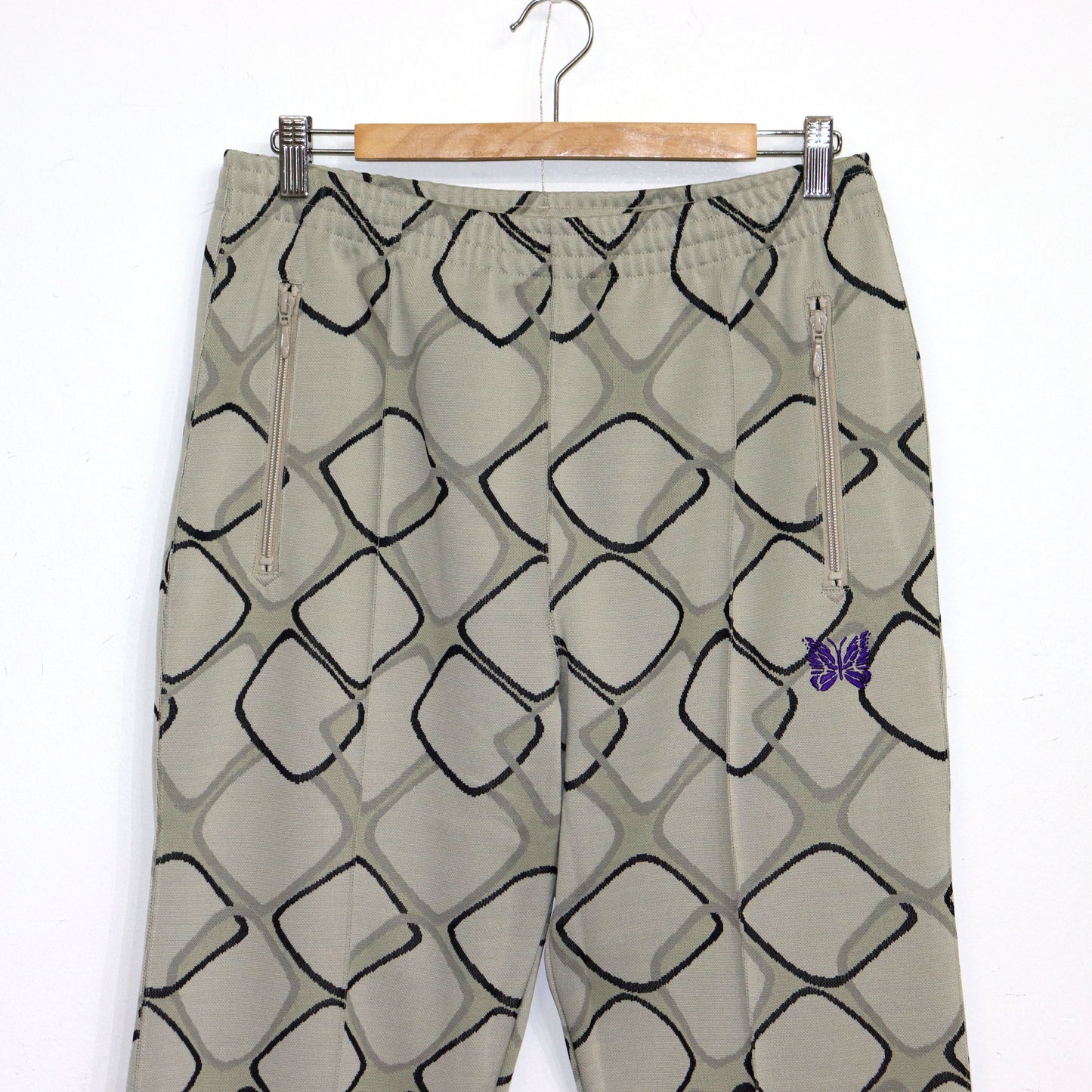 Needles：Track Pant - Poly Jacquard【Abstract】