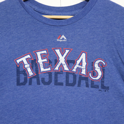 used : (Majestic) Rangers "TEXAS" Tee