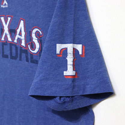 used : (Majestic) Rangers "TEXAS" Tee