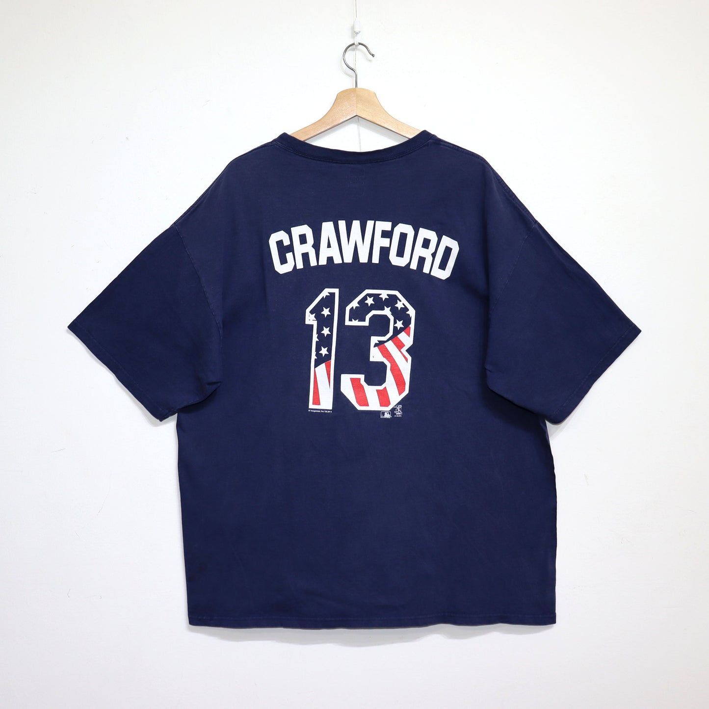 used : Rays U.S. Flag Numbering Tee - #13 Crawford