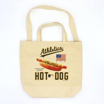 INFIELDER DESIGN×MLB：MLB-182 MLB HOT DOG 2WAY TOTE