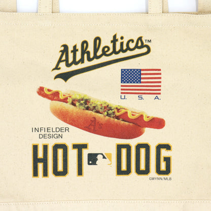 INFIELDER DESIGN×MLB：MLB-182 MLB HOT DOG 2WAY TOTE