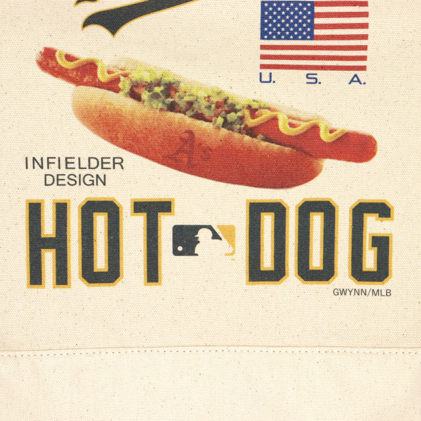 INFIELDER DESIGN×MLB：MLB-182 MLB HOT DOG 2WAY TOTE