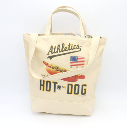 INFIELDER DESIGN×MLB：MLB-182 MLB HOT DOG 2WAY TOTE