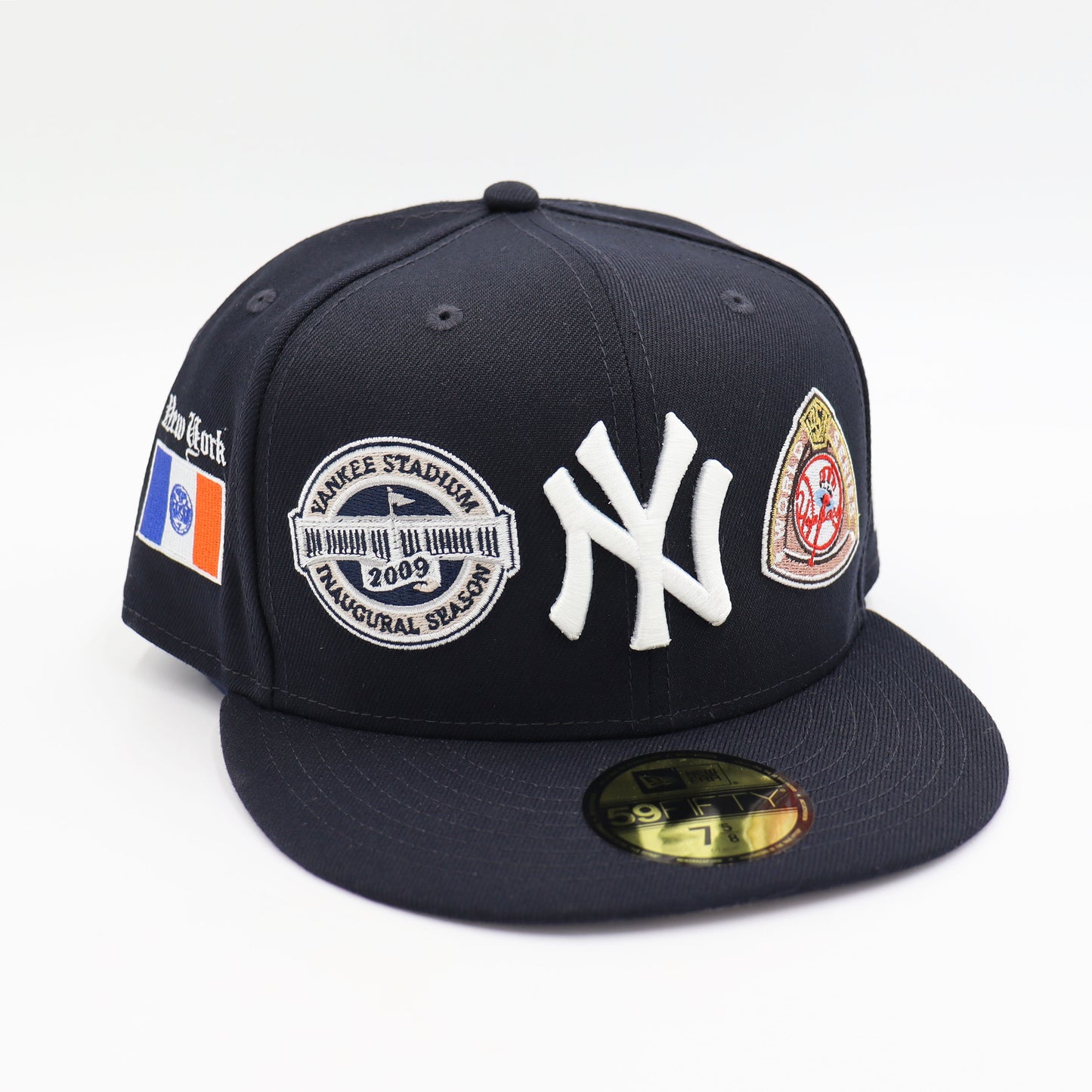 New Era : 5950 MLB MANY PATCH CAP - NY Yankees