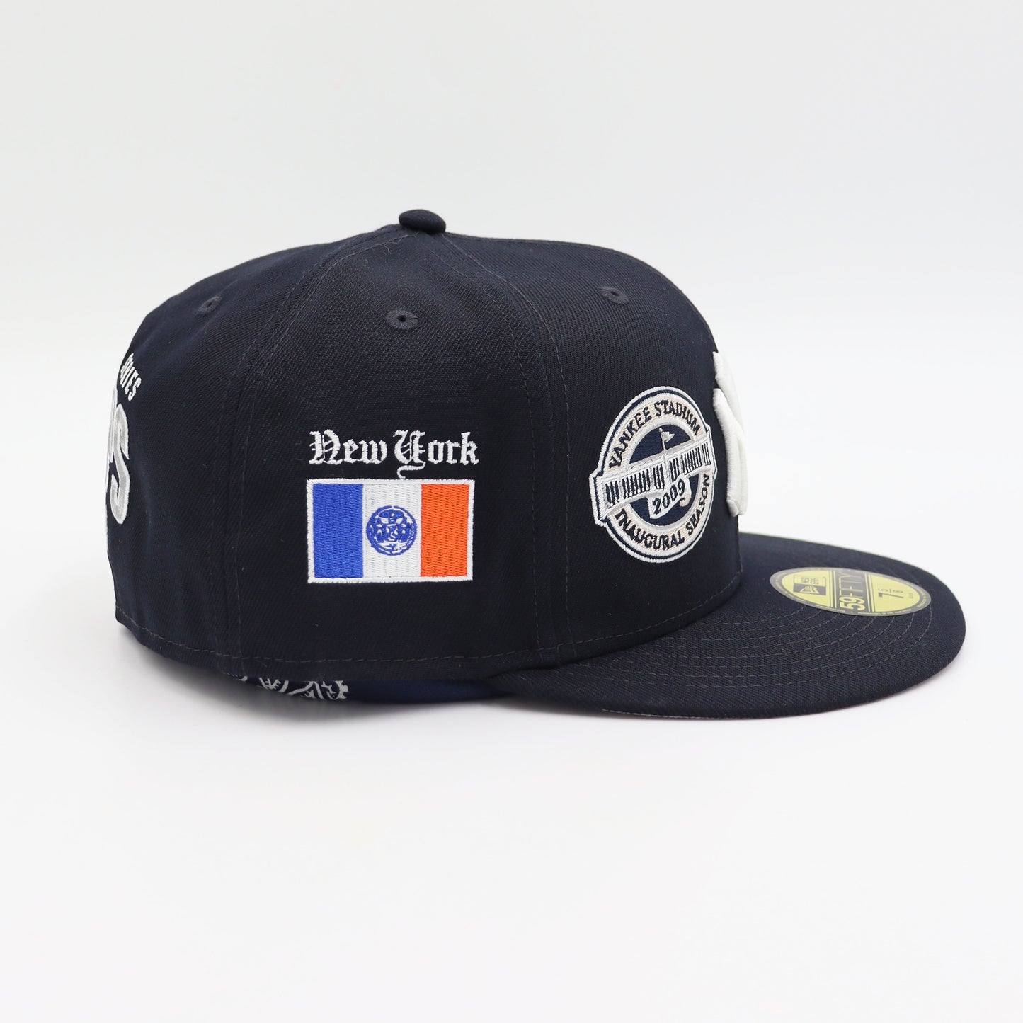 New Era : 5950 MLB MANY PATCH CAP - NY Yankees