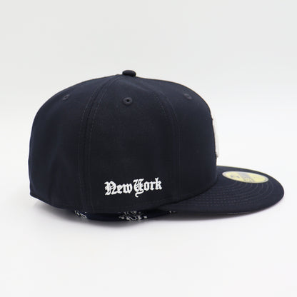 New Era : 5950 MLB OLD ENGLISH CAP - NY Yankees