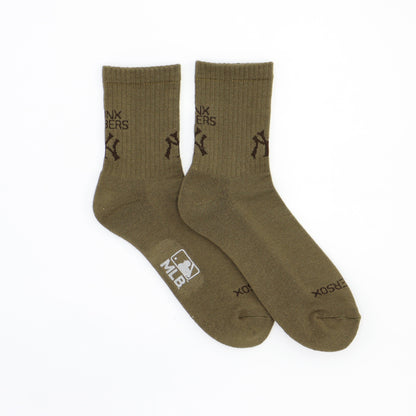 MLB×ROSTER SOX: MLB-134 MLB LOGO SOCKS - NYY