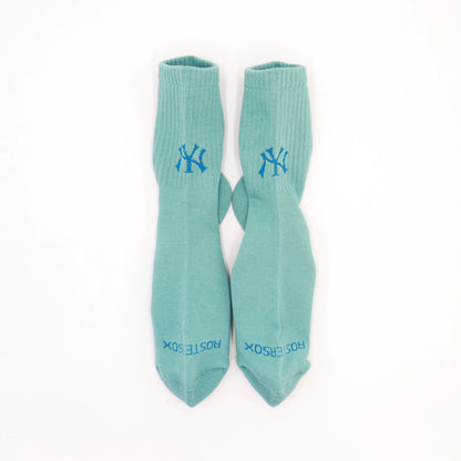 MLB×ROSTER SOX: MLB-134 MLB LOGO SOCKS - NYY