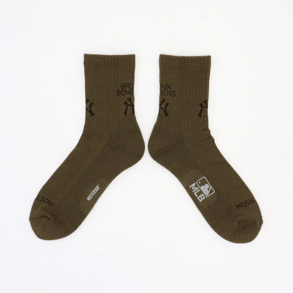 MLB×ROSTER SOX: MLB-134 MLB LOGO SOCKS - NYY