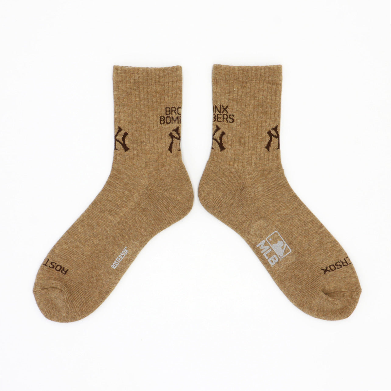 MLB×ROSTER SOX: MLB-134 MLB LOGO SOCKS - NYY