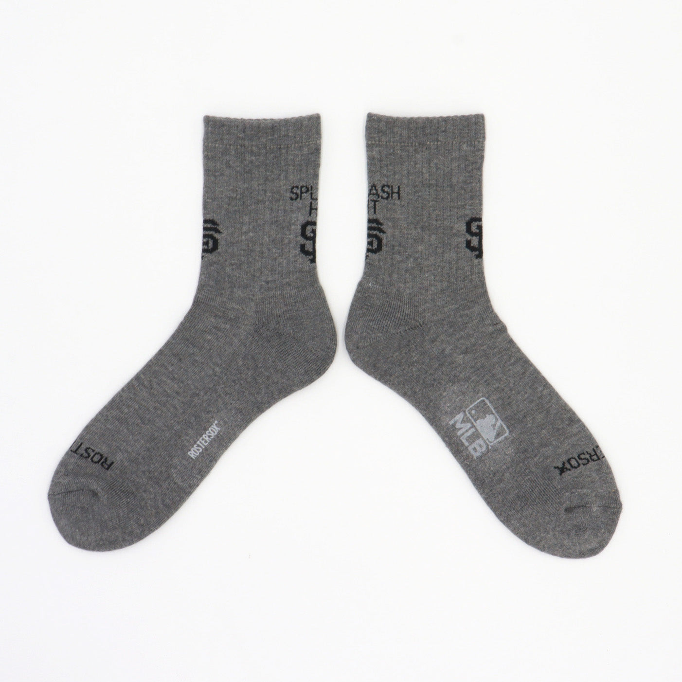 MLB×ROSTER SOX ：MLB-134 MLB LOGO SOCKS - SFG