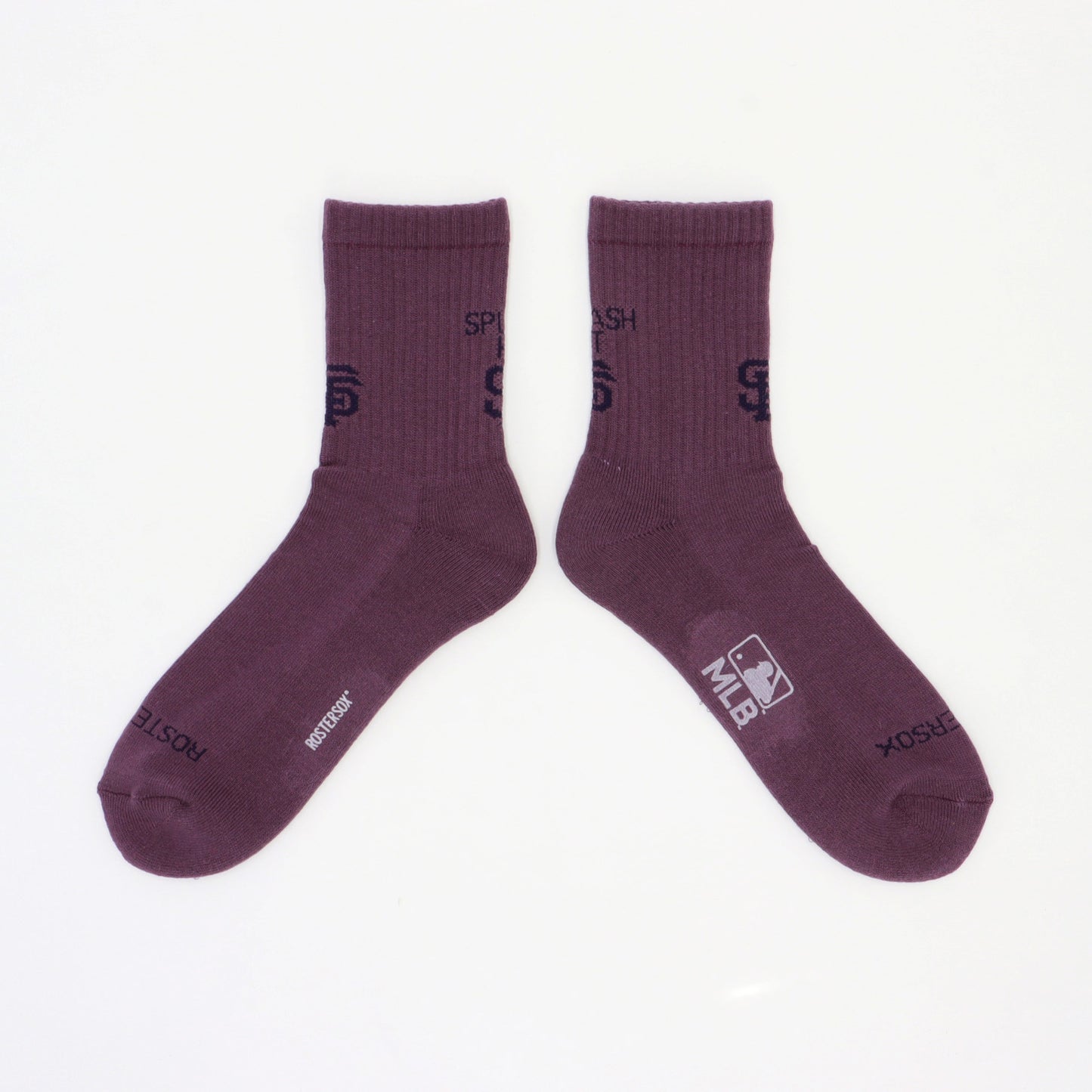 MLB×ROSTER SOX ：MLB-134 MLB LOGO SOCKS - SFG