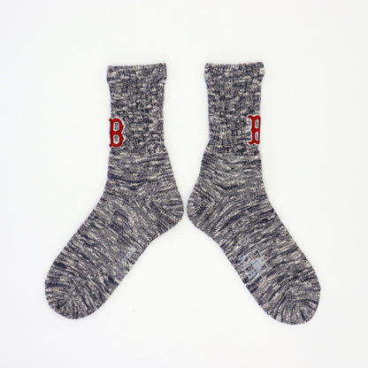 MLB×ROSTER SOX ：MLB-170 B3D MLB SOCKS - BOS