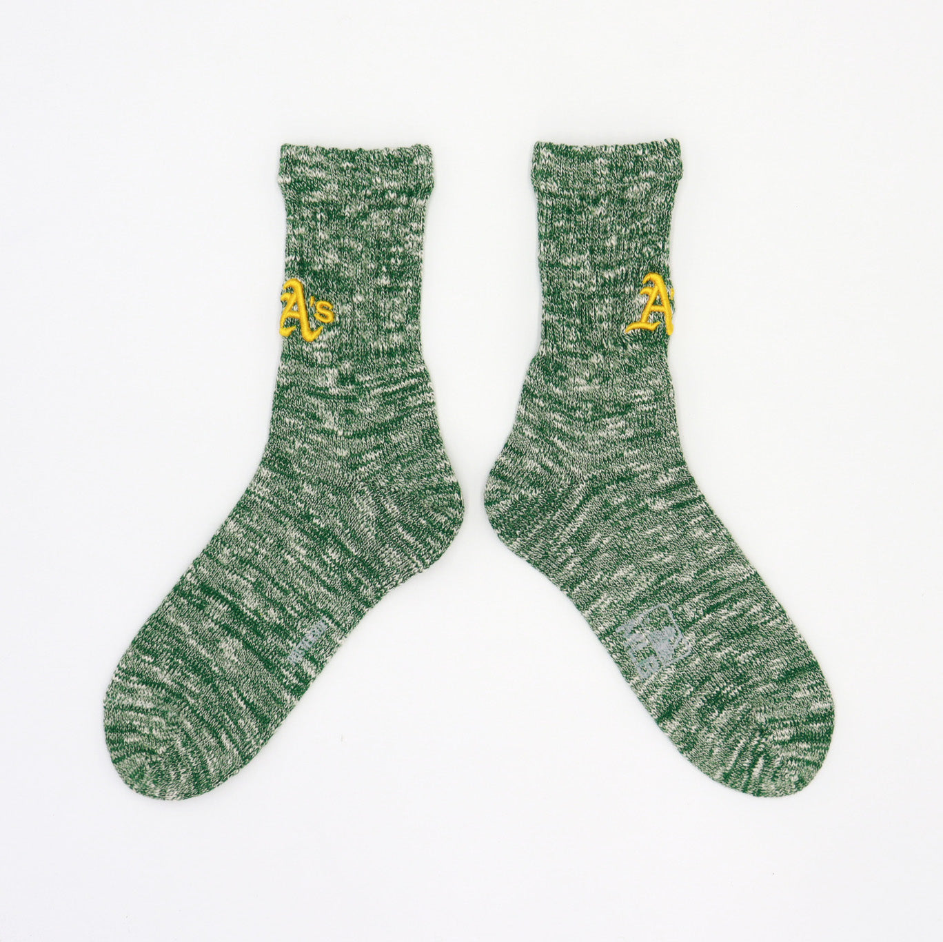 MLB×ROSTER SOX ：MLB-170 B3D MLB SOCKS - OAK