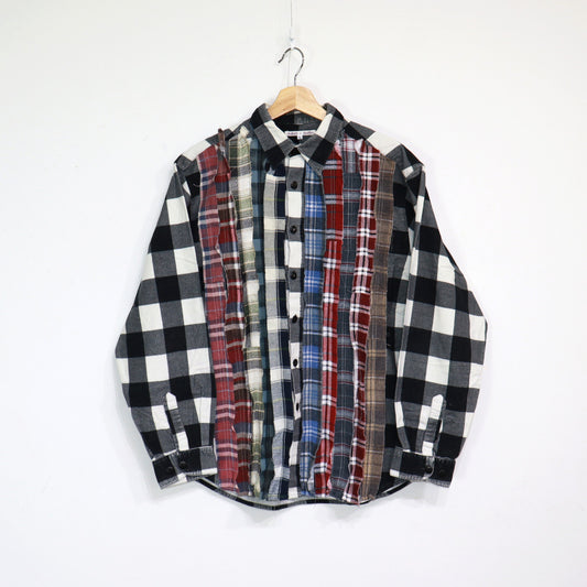 Rebuild by Needles：Flannel Shiirt - Ribbon Shirt #64