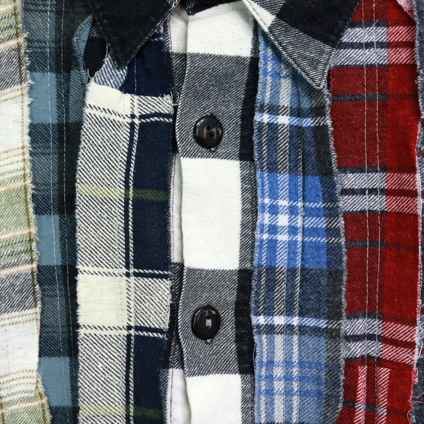 Rebuild by Needles: Flannel Shiirt - Ribbon Shirt #64